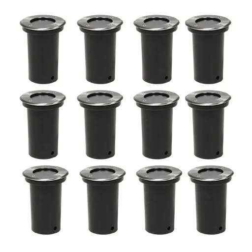 Iluminação Redonda p/ Piso Exterior   (12 pcs)