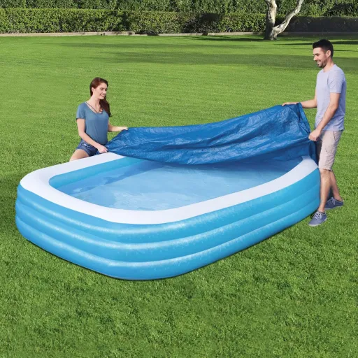 Bestway Cobertura de Piscina Flowclear 305x183x56 cm