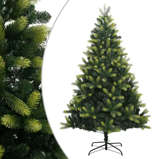 Árvore de Natal Artificial Articulada com Suporte 150 cm