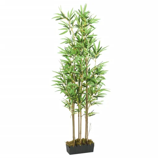 Árvore de Bambu Artificial 828 Folhas 150 cm Verde