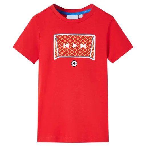 T-Shirt Infantil Vermelho 92