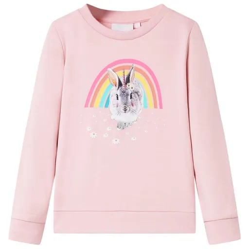 Sweatshirt para Criança Cor Rosa-Claro 116