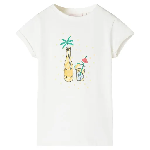 T-Shirt Infantil Cor Cru 128