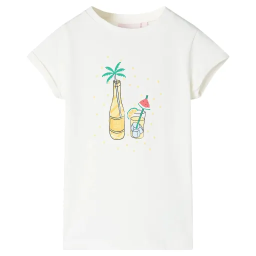 T-Shirt Infantil Cor Cru 104