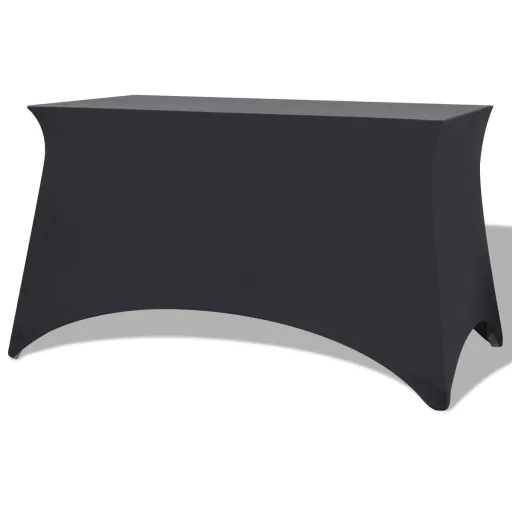 Capa Extensível para Mesa   243x76x74 cm Antracite (2 pcs)