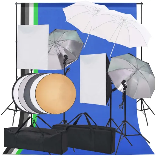 Kit de Iluminação para Estúdio Fotográfico