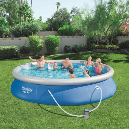 Bestway Conjunto de Piscina Fast Set 457x84 cm 57313