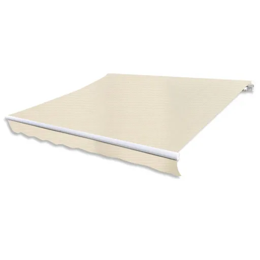 Toldo Dobrável Manual 300 cm Creme