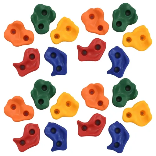 Pedras de Escalada   Multicor PE (20 pcs)