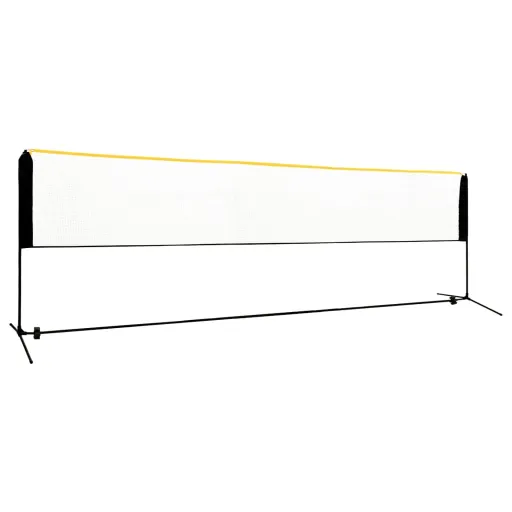 Rede de Badmínton Ajustável 500x103x94-158 cm Metal