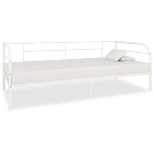 Estrutura Sofá-Cama 90x200 cm Metal Branco