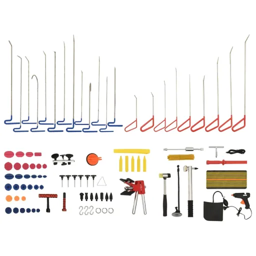 Conjunto Ferramentas Reparação de Mossas Sem Repintura (89 pcs)