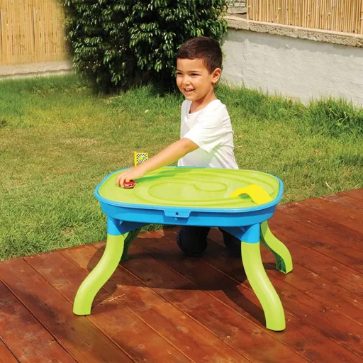 Mesa de Água/Areia Infantil 3 em 1 67,5x52x38 cm Polipropileno