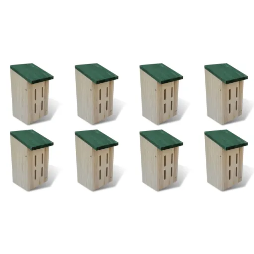 Casas para Borboletas   Madeira 14x15x22 cm  (8 pcs)