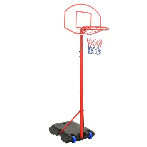 Conjunto Portátil de Basquetebol Ajustável 200-236 cm