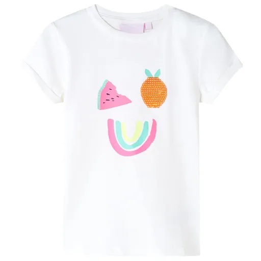 T-Shirt Infantil Cor Cru 92