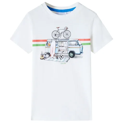 T-Shirt Infantil Cor Cru 104