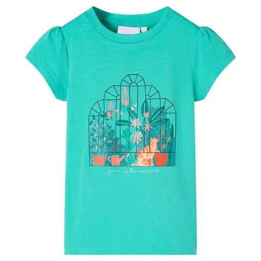 T-Shirt Infantil Menta 92