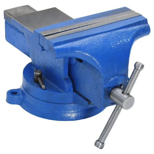 Torno para Bancada 150 mm Ferro Fundido Azul