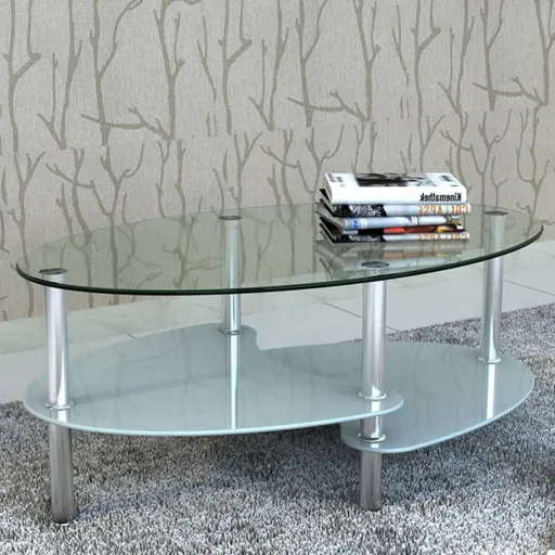 Mesa de Centro com Design Exclusivo, Branco