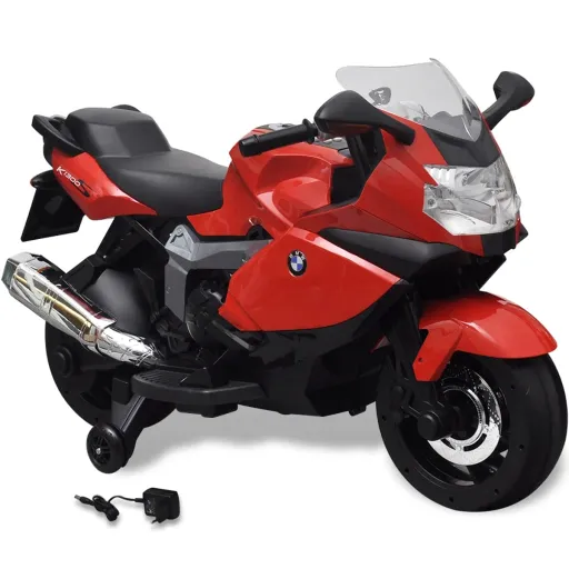 Motocicleta Eléctrica BMW 283 para Crianças- Vermelho 6V