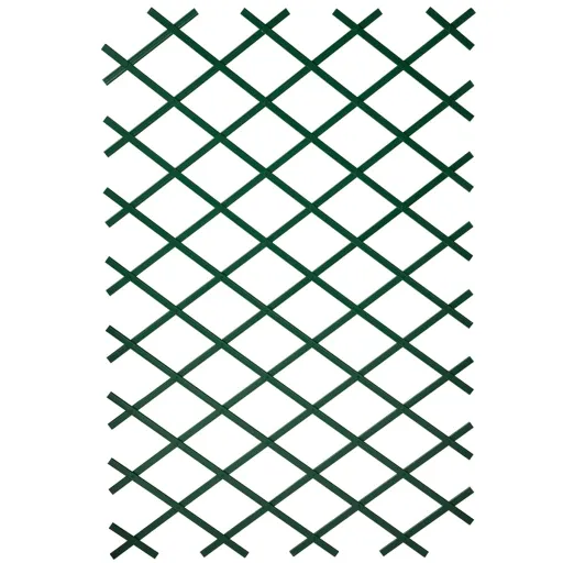 Nature Treliça de Jardim 100x200 cm PVC Verde 6040704