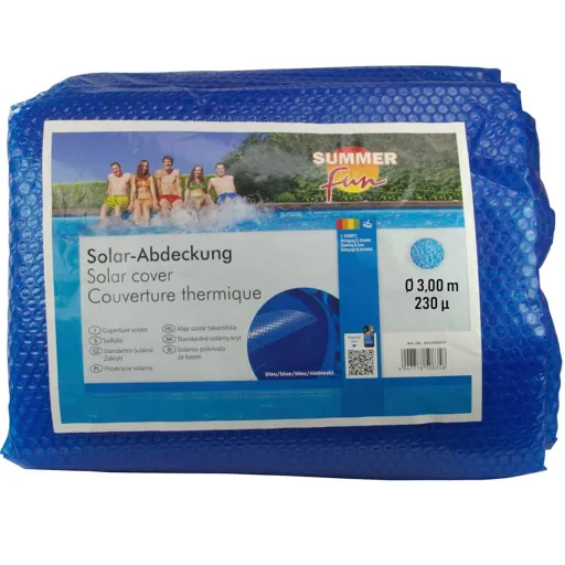 Summer Fun Cobertura Solar de Piscina Redonda 300 cm PE Azul