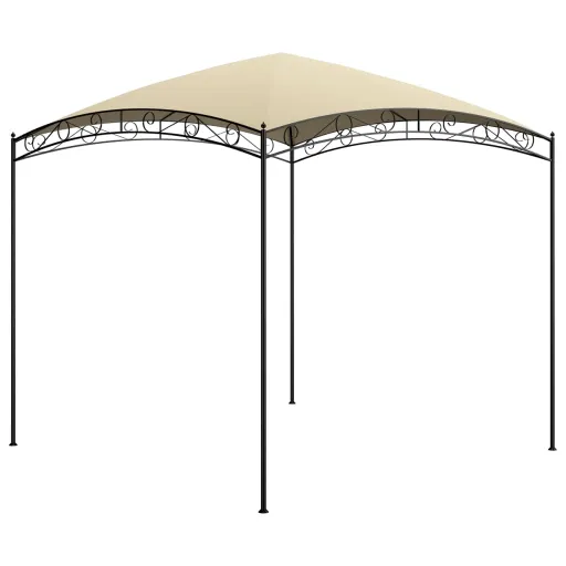 Gazebo 3x3x2,65 m 180 g/m² Creme