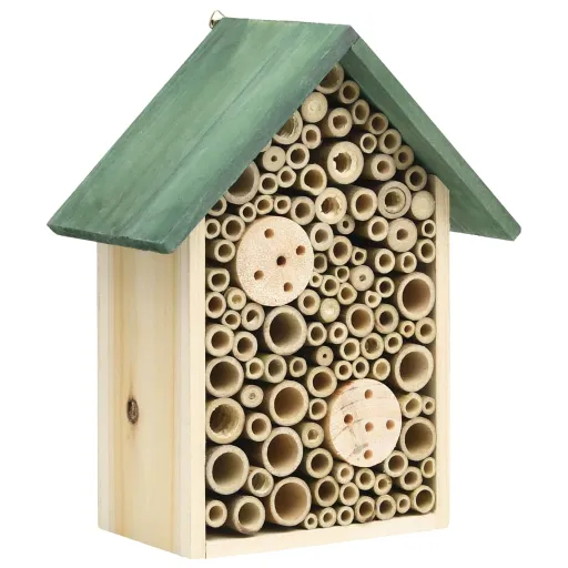 Insect Hotels   23x14x29 cm Solid Firwood (2 pcs)