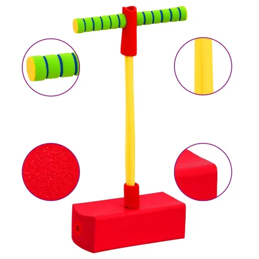 Pula-Pula Pogo-Stick para Crianças 50 cm