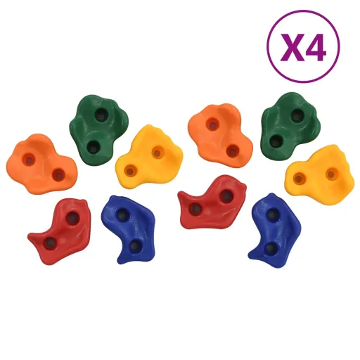 Pedras de Escalada   PE Multicolorido (40 pcs)