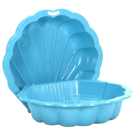 Caixas de Areia   77x87x21cm Plástico Azul (2 pcs)