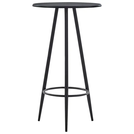 Mesa de Bar 60x107,5 cm MDF Preto