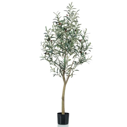 Emerald Oliveira Artificial com Vaso Plástico 140 cm