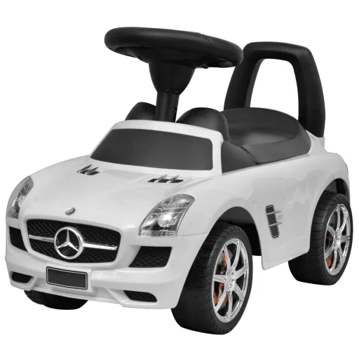 Carro para Crianças a Pedais Branco