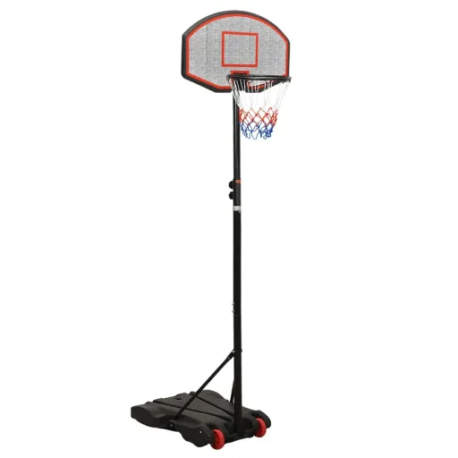 Tabela de Basquetebol 216-250 cm Polietileno Preto