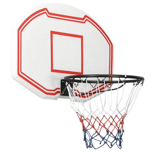 Tabela de Basquetebol 90x60x2 cm Polietileno Branco