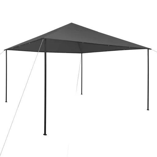 Gazebo 4x4x3 m 180 g/m² Antracite