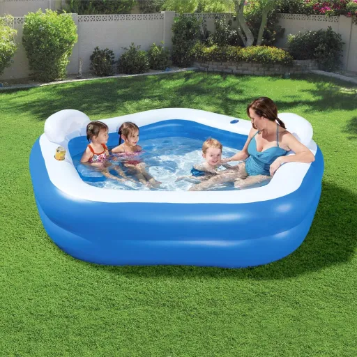 Bestway Piscina Lounge Family Fun 213x206x69 cm