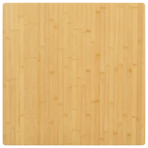 Tampo de Mesa 80x80x4 cm Bambu