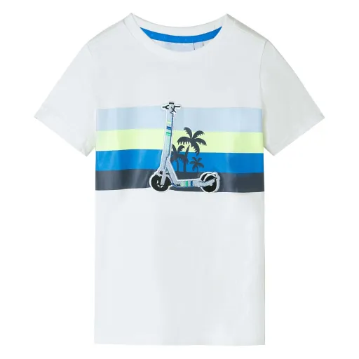 T-Shirt Infantil Cor Cru 92