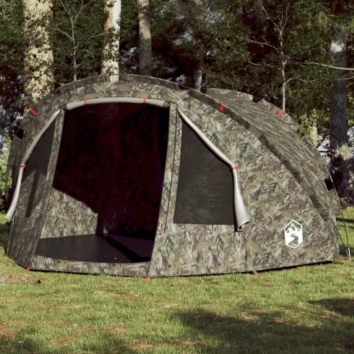 Tenda de Pesca para 4 Pessoas Impermeável Camuflagem