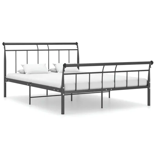 Estrutura de Cama 140x200 cm Metal Preto