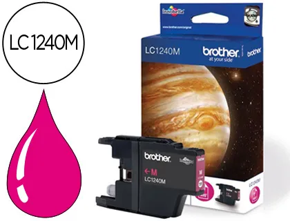 Tinteiro Brother lc-1240m Magenta -600pag Mfc-J6510dw Mfc-J6710dw Mfc-J6910dw