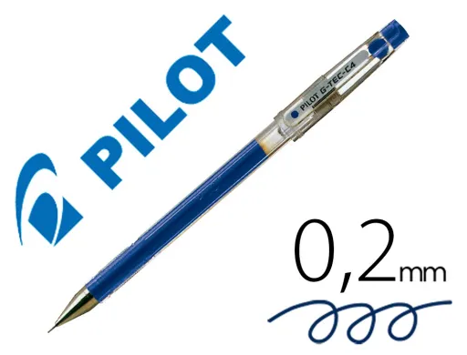 Esferografica Pilot Ponta Fina g-Tec-c4 Azul