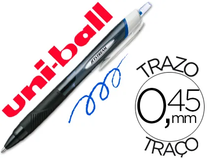 Marcador Uni-Ball Jet Stream Junior Sxn-150 Azul