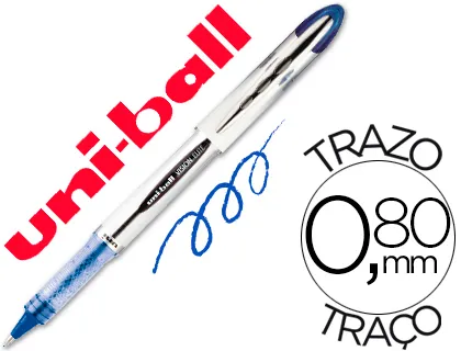 Caneta Uni-Ball Roller ub-200 Vision Azul 0,8 mm