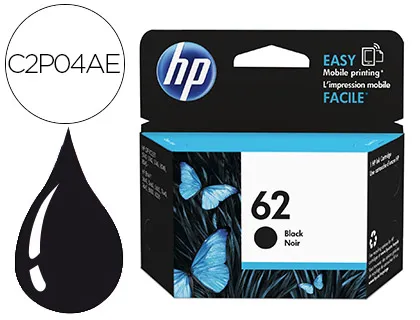 Tinteiro HP n.62 Officejet 5640 / 7640 / 5740 Preto -200 Pag