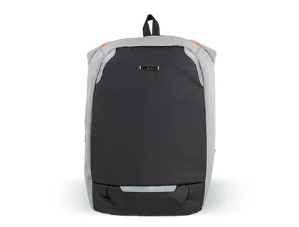 Mochila para Portatil Q-Connect 18\" Preta / Cinza Poliester Impermeavel 460x170x310 mm