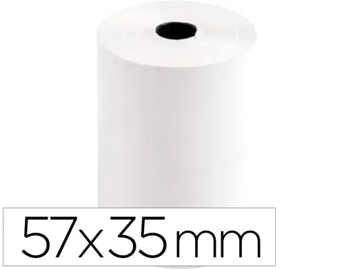 Rolo Termico para Impressora 57x35x11 mm 60 gr